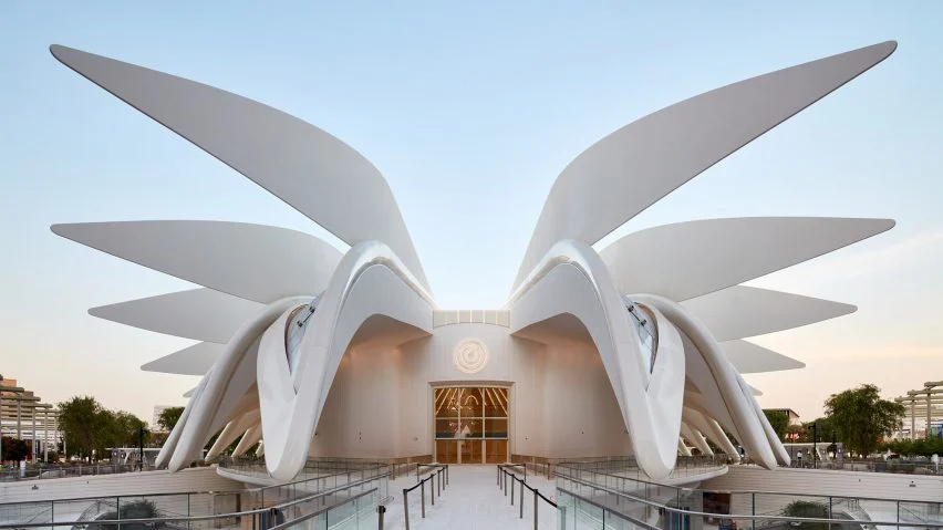 Picture of UAE Pavilion by Santiago Calatrava