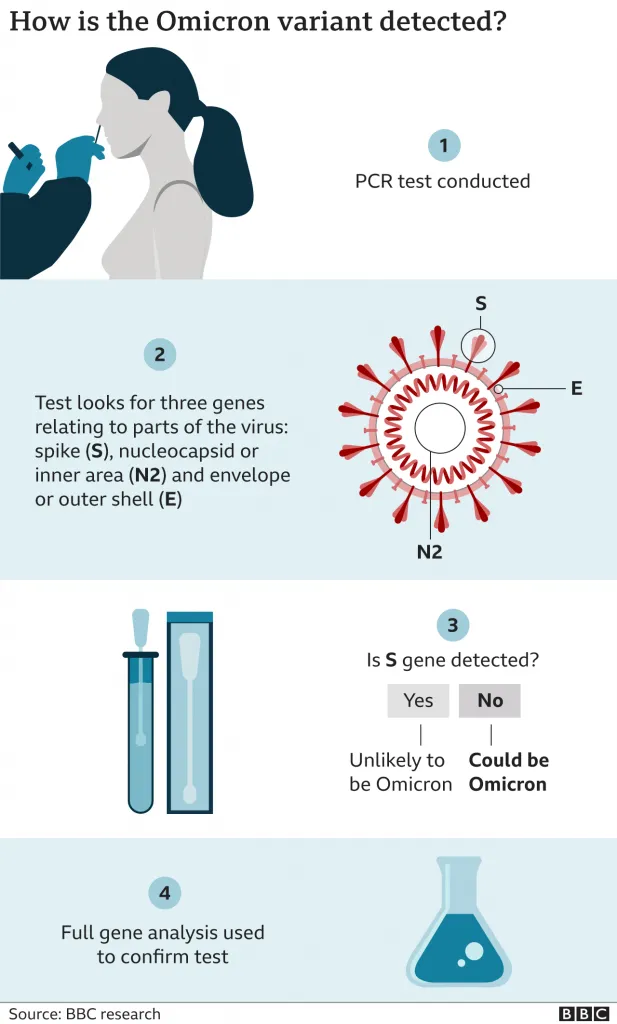 PCR test conducted