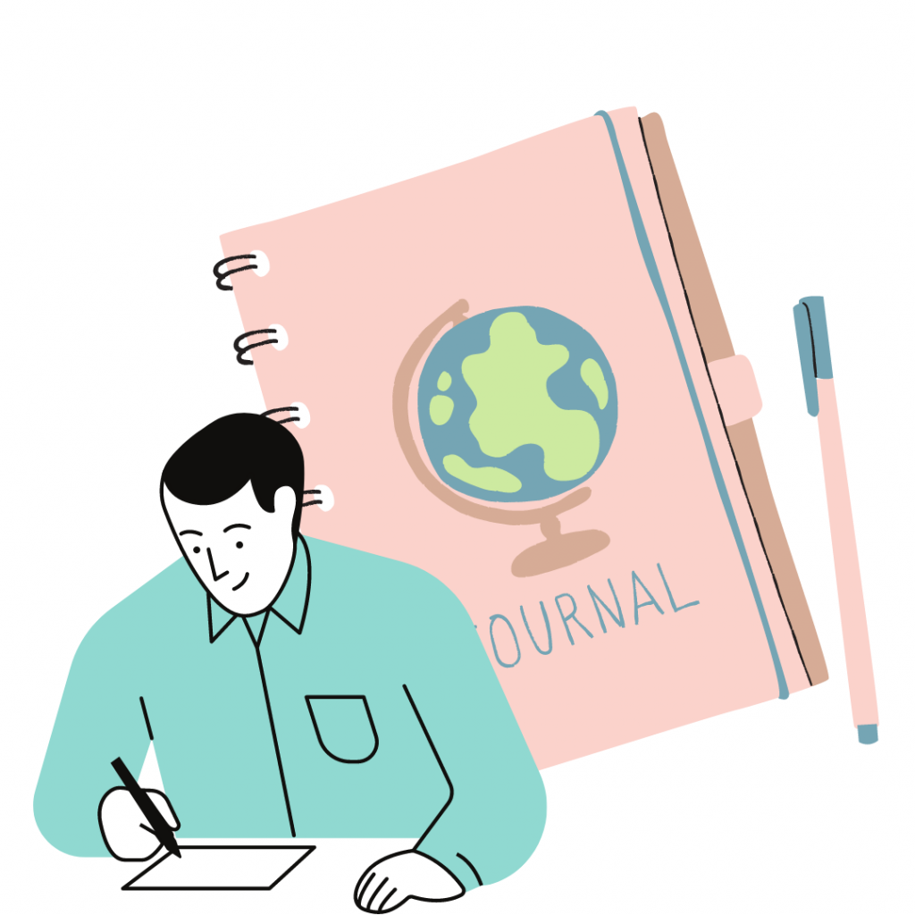 Write a journal to track your stressor