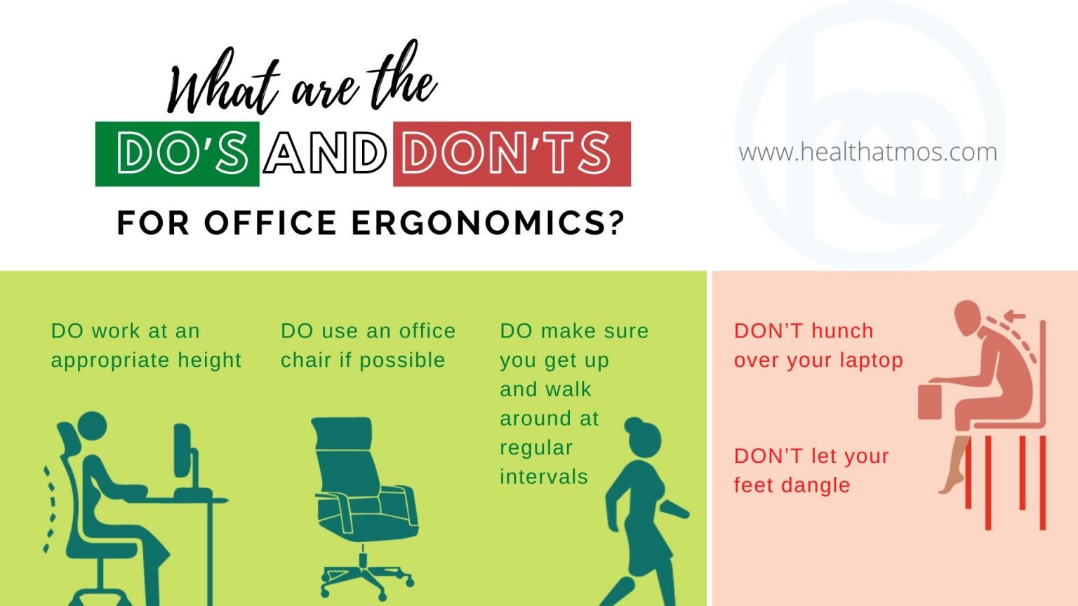 7 Steps to Improve Office Ergonomics Health Atmos